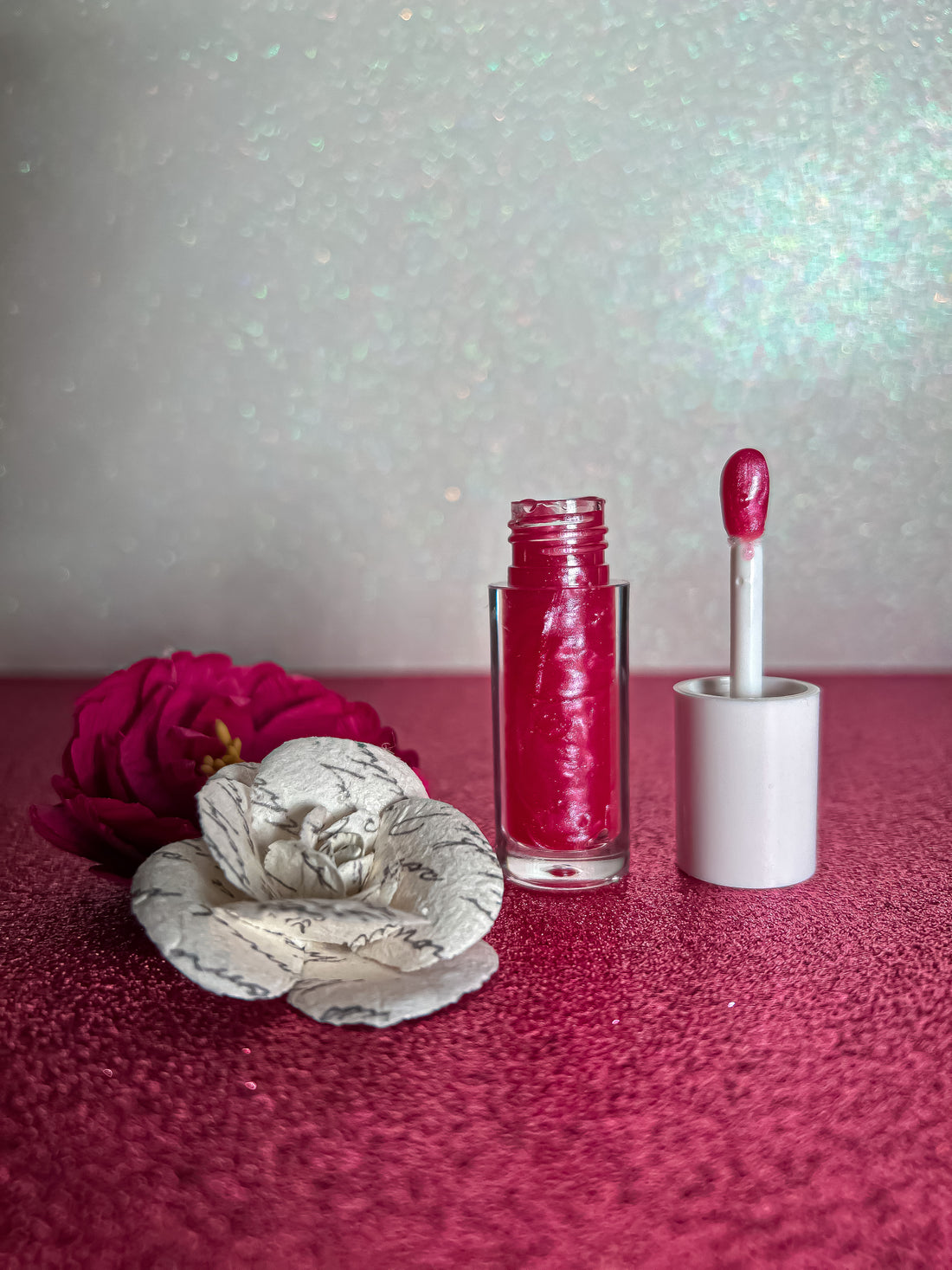 Rose Flavors Lip Gloss