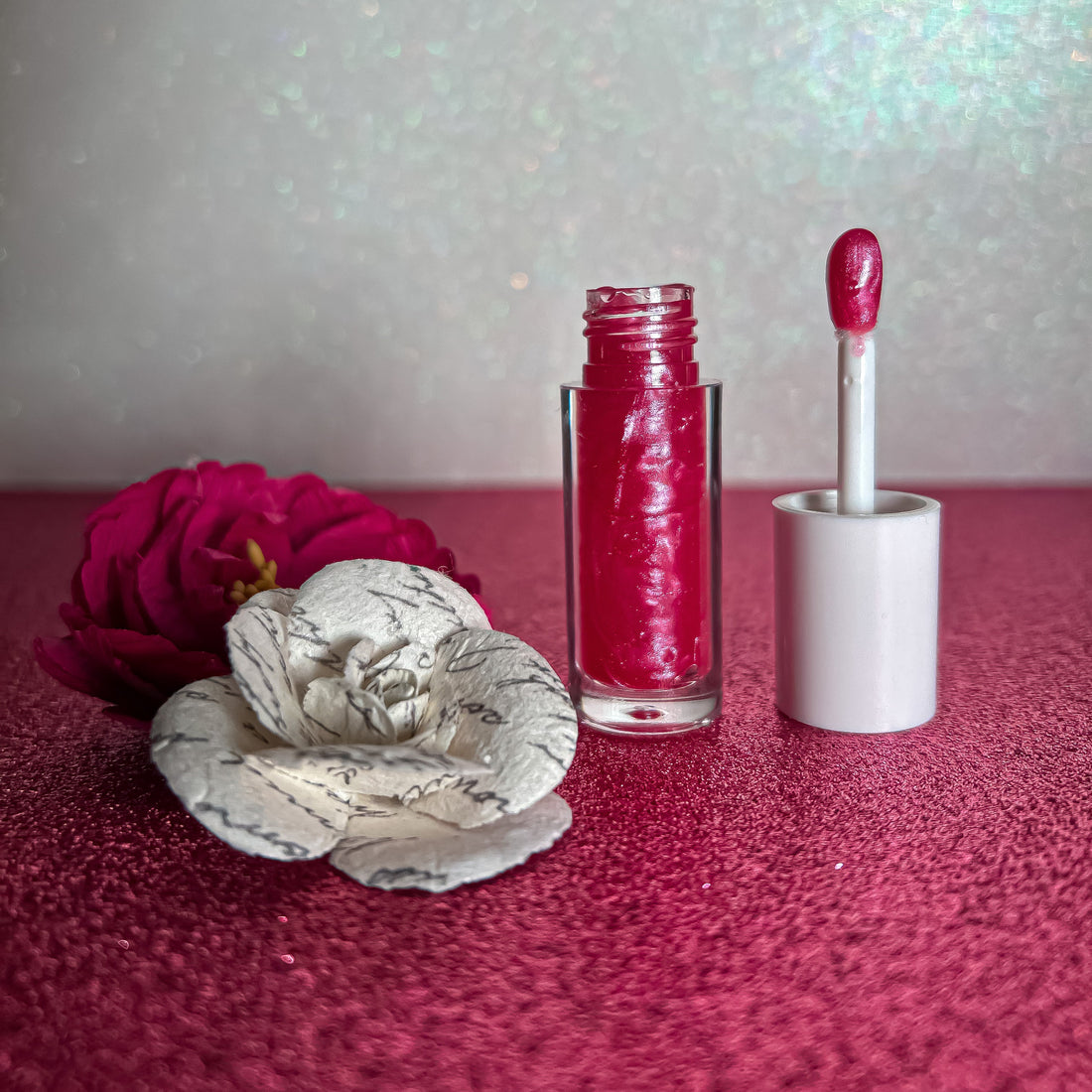 Rose Flavors Lip Gloss